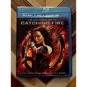 Hunger Games: Catching Fire (Blu-ray, DVD, Ultraviolet Digital HD) New & Sealed